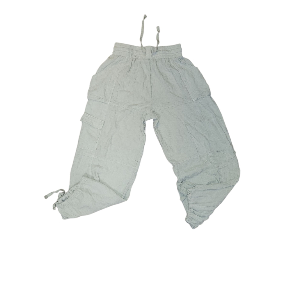 Angel Kiss Light Green Wide Leg Pants